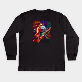 David Crosby Kids Long Sleeve T-Shirt